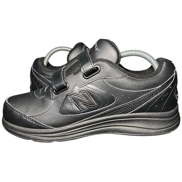 New Balance 577 Black Hook-And-Loop Comfort Shoes Size Men’s 8.5/Women’s 10 main image 6